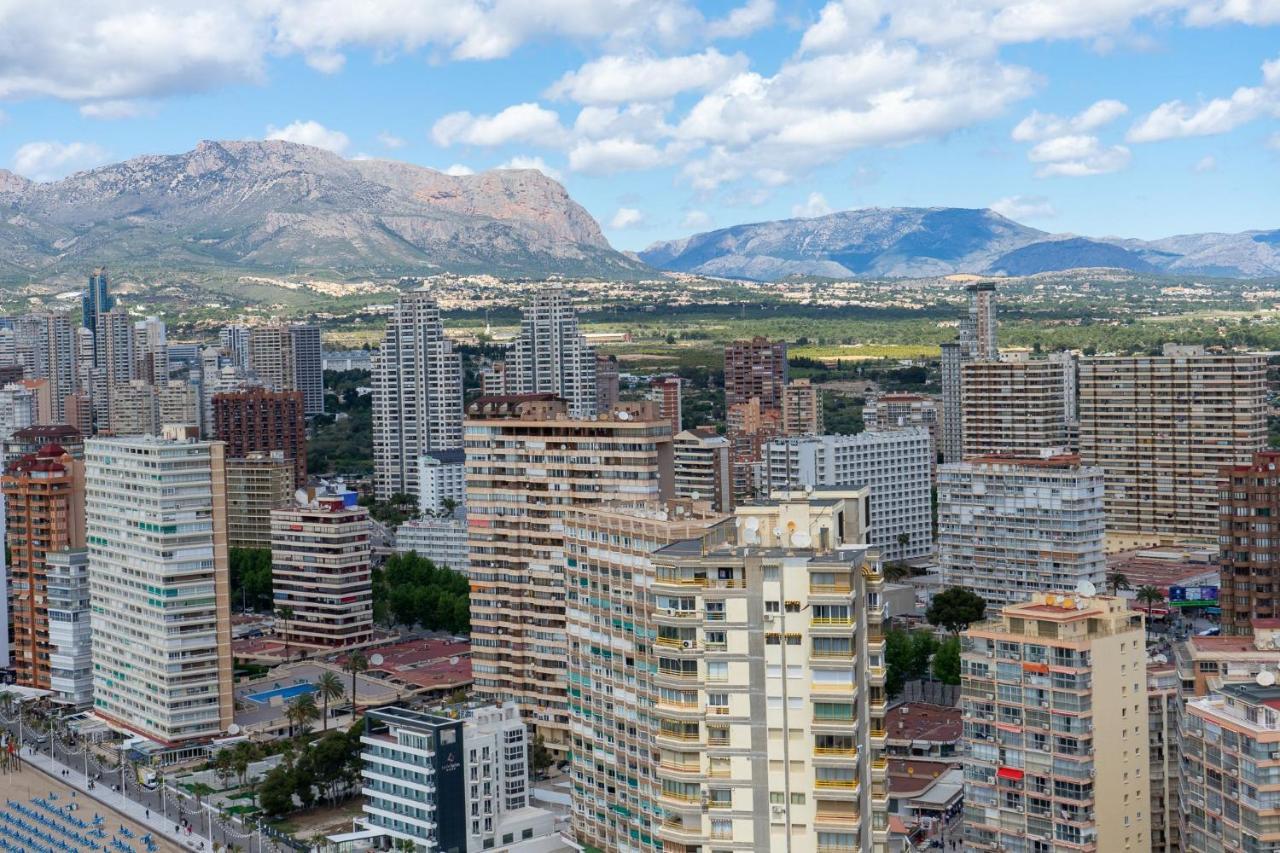 Апартаменти Apartamento Completo Vistas Don Miguel II Бенідорм Екстер'єр фото